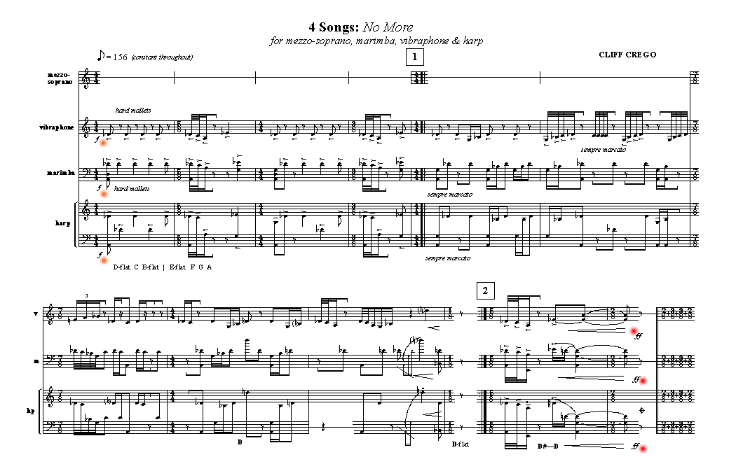 Page 7 of 4 SONGS | for quartet