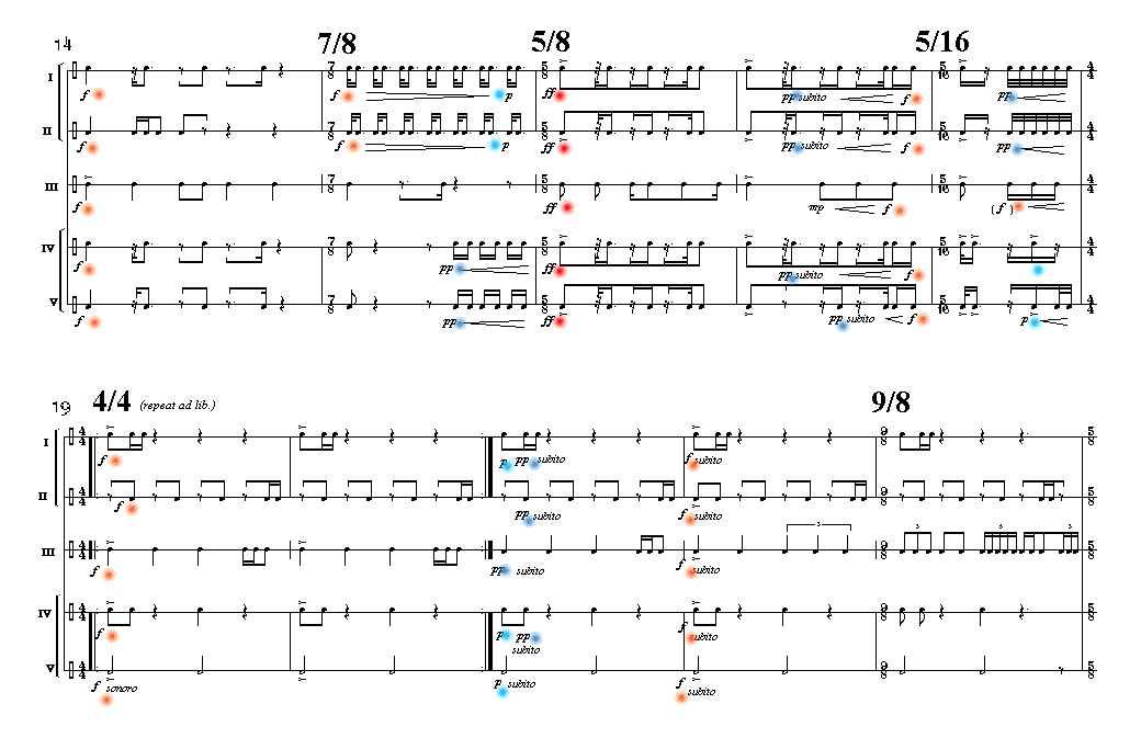 Page 1 STUDY NO. 1 | for 5  voices