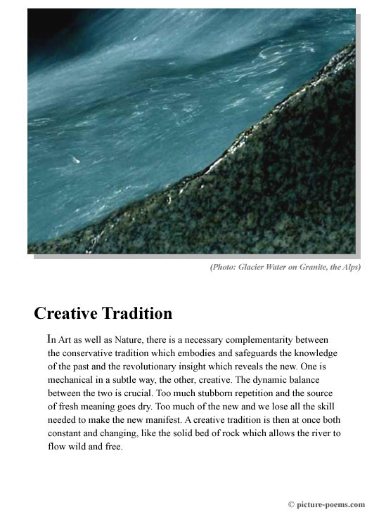 Poster Creative Tradition