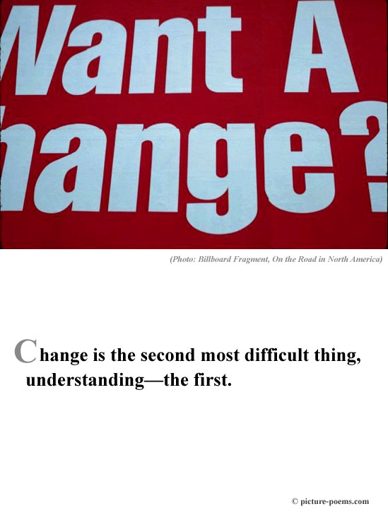 Poster: Change