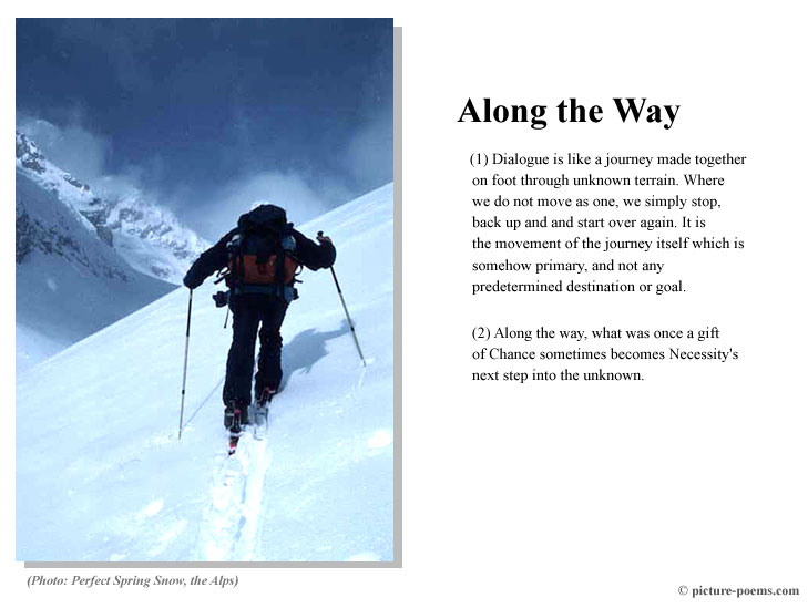 Picture/Poem Poster: Dialogue
