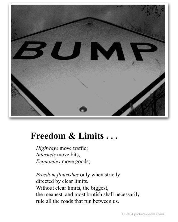 poster, freedom & limits