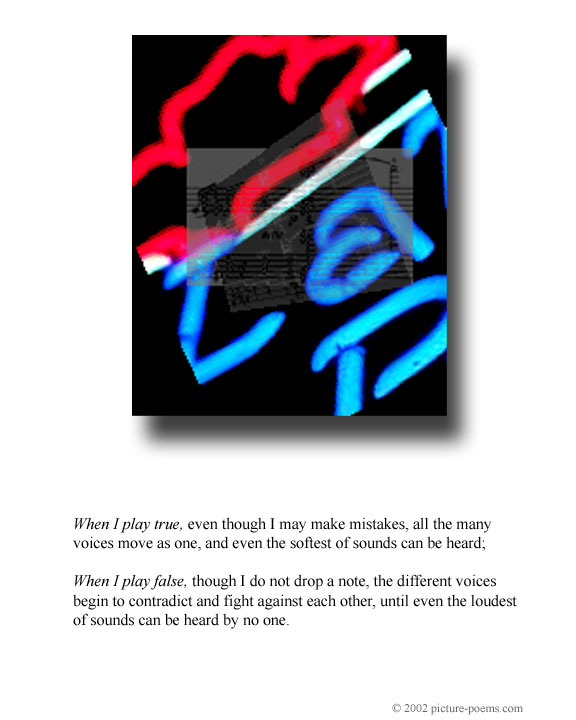 Picture/Poem Poster: New Music