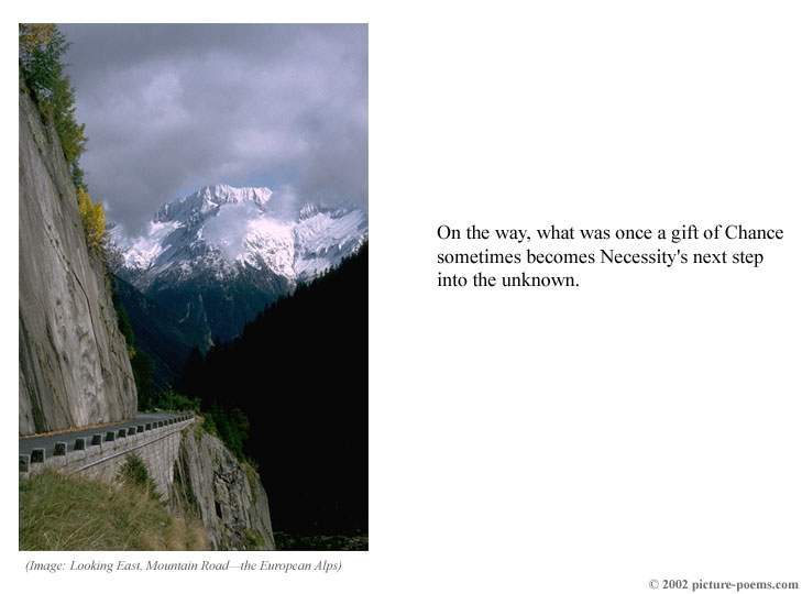 Picture/Poem Poster: On the Way
