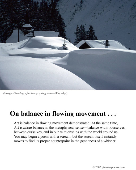 P/P Poster: Balance in Flowing Movement