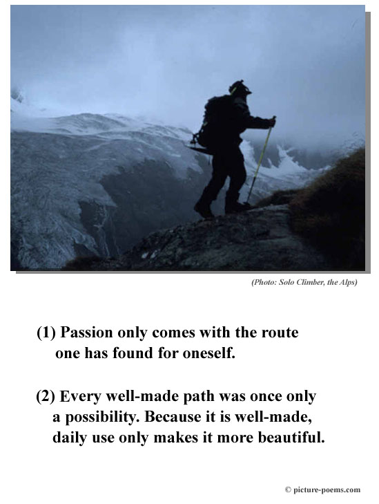 Poster: Solo Climber