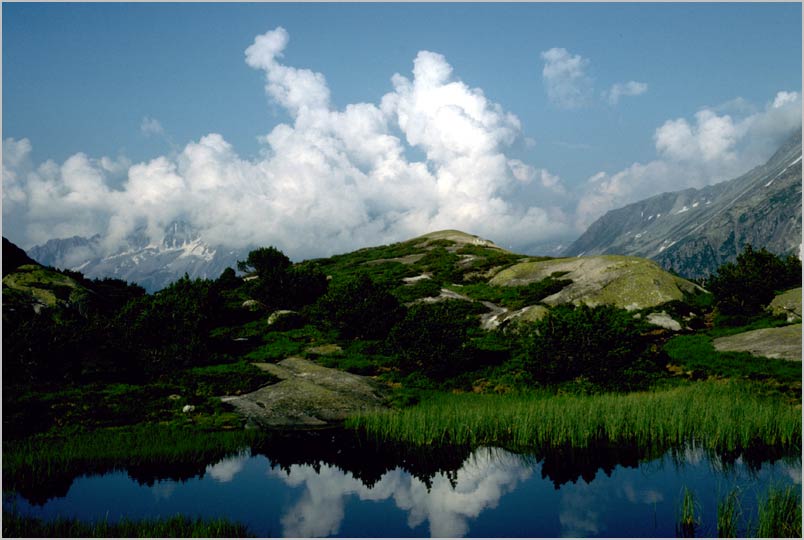 andromeda pool, the alps