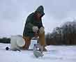 ice fishing