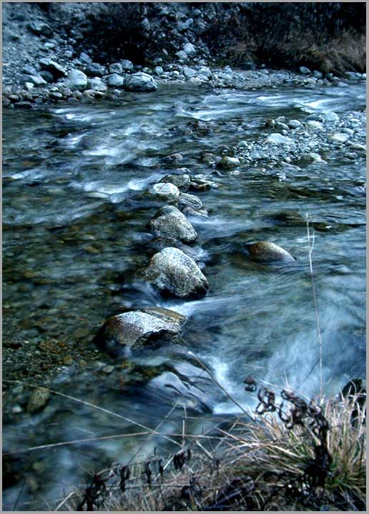 fall mountain stream