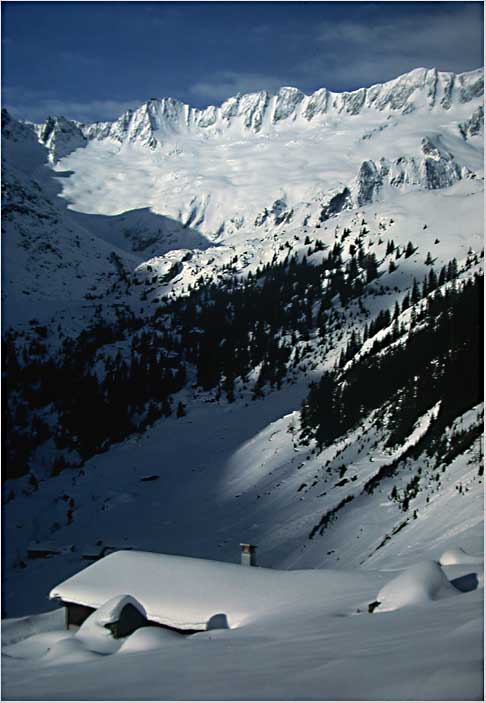 light returning, the alps