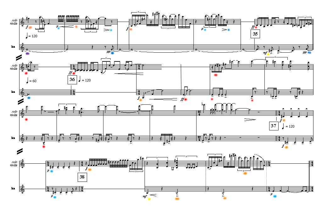 Page 36 OCTET No. 4 | chamber concerto--for violin solo