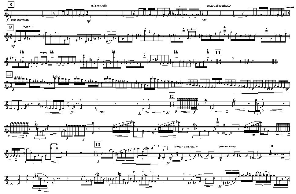 Page 2 OCTET No. 4 | chamber concerto--for violin solo