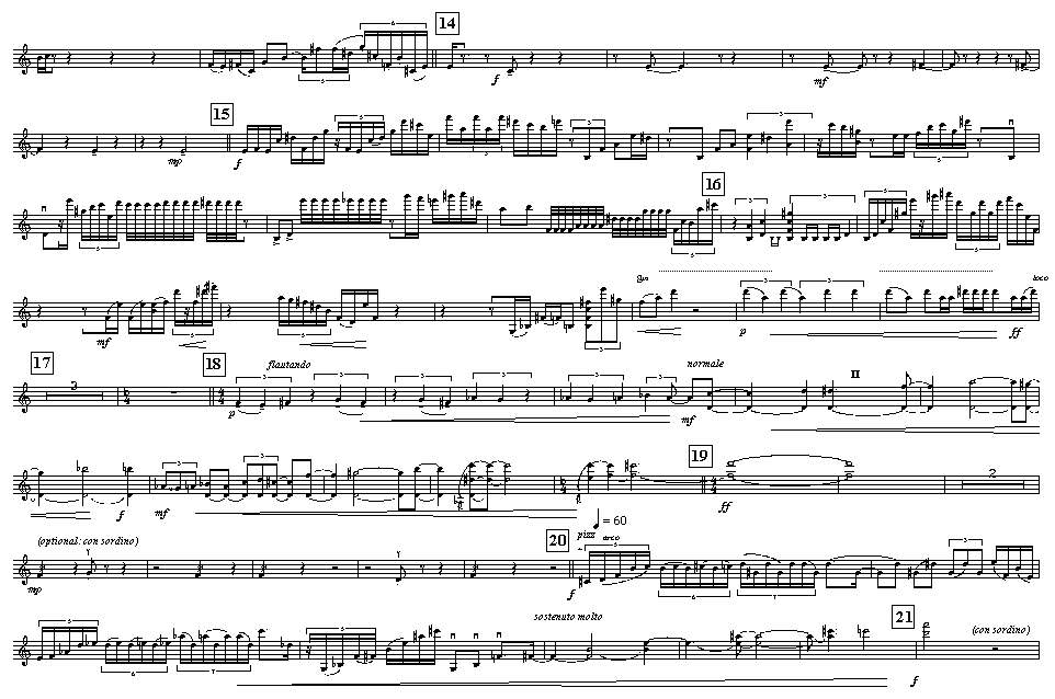 Page 3 OCTET No. 4 | chamber concerto--for violin solo