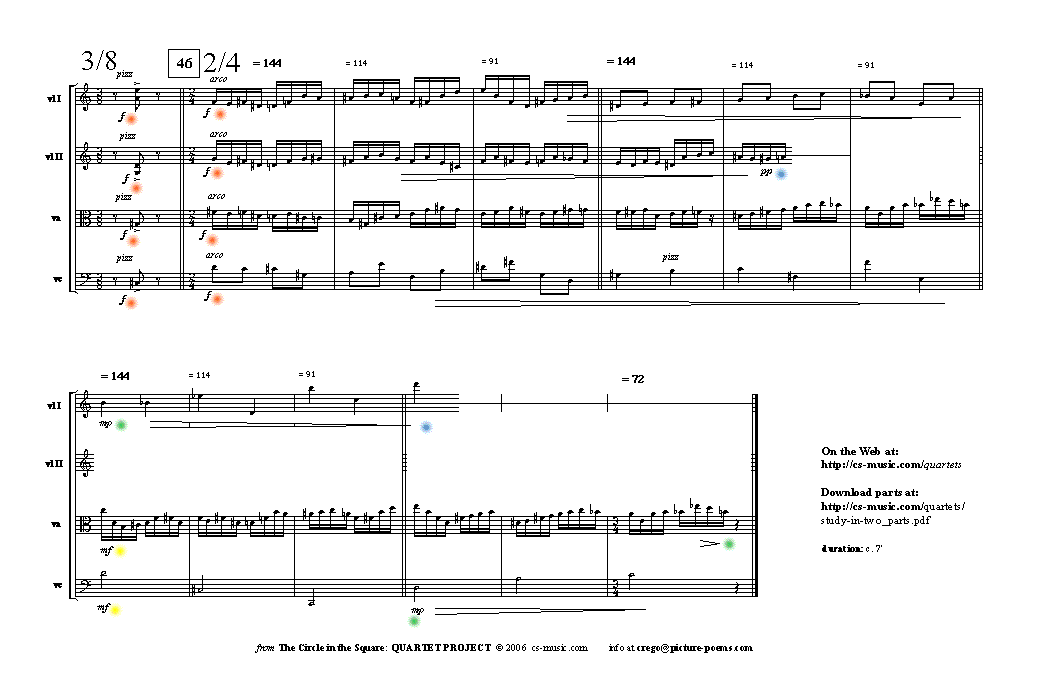 Page 29 QUARTETS | Study in Two