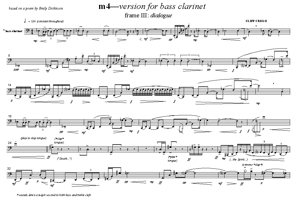 Page 1 of m4—for bass clarinet: frame 3