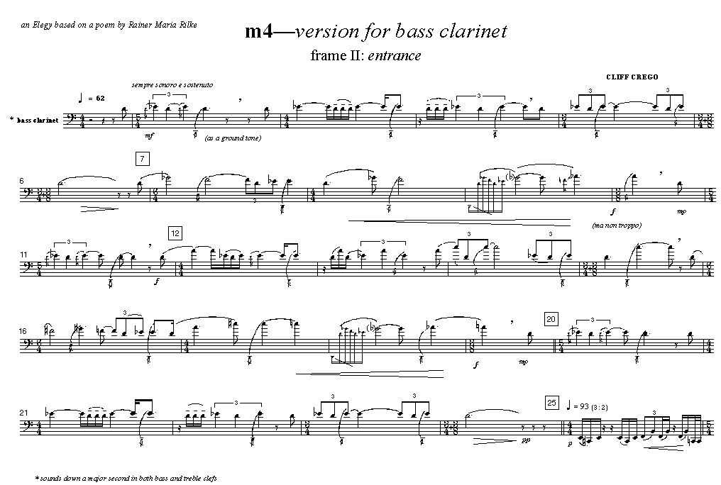 Page 1 of m4—for bass clarinet: frame 2