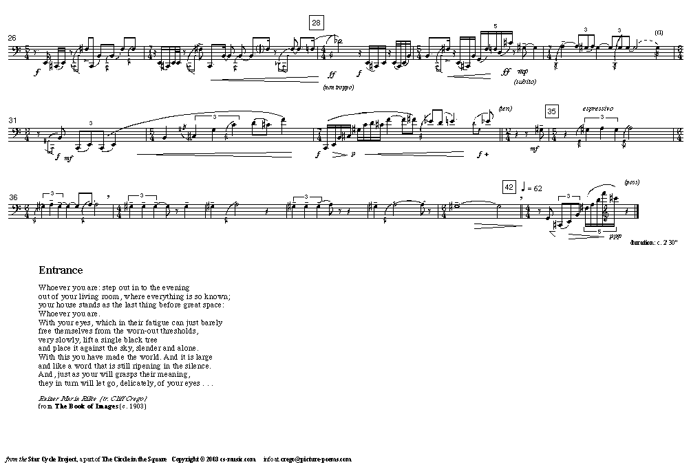 Page 2 of m4—for bass clarinet: frame 2