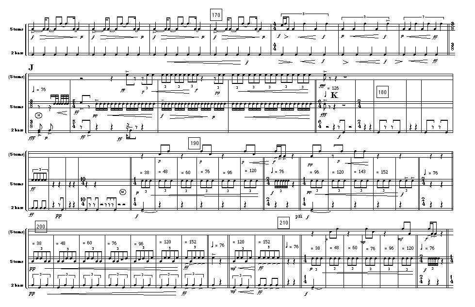 Page 7 of Mintaka: for percussion solo