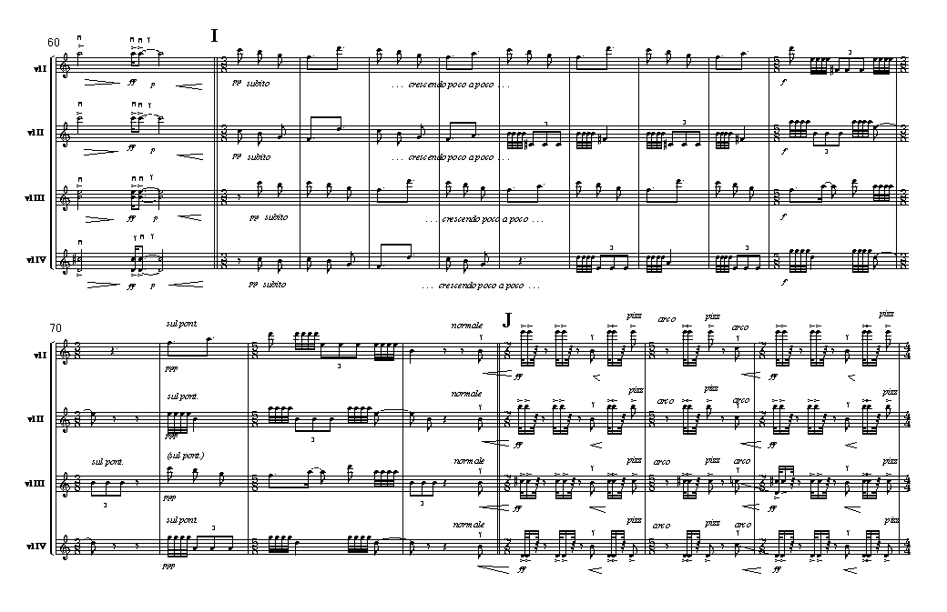 Page 5 of  Cheltenham Double Duo VIII: for four violins