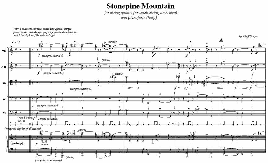 Page 1 of Stonepine Mountain (Strings + Pn)