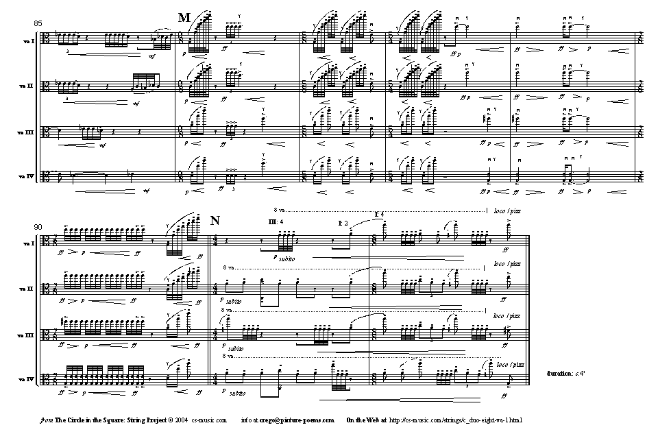 Page 7 of Cheltenham Duo VIIIc | four violas