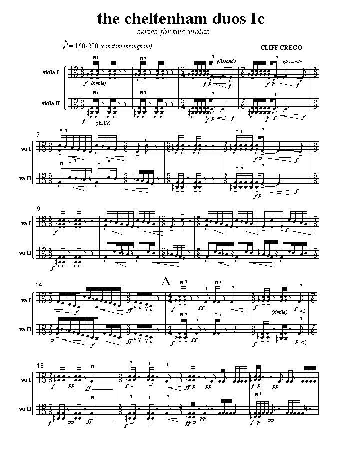 Page 1 of Cheltenham Duo Ic | two violas
