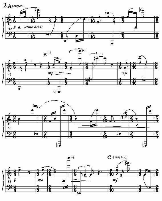 Page 3 of On the Wayside: Piano Score