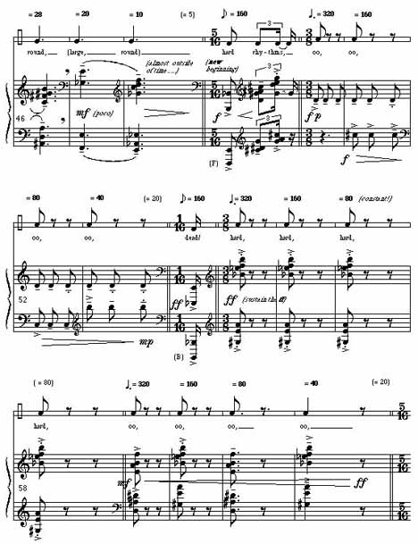 Page 4 of XTC: Piano Score